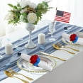 thumbnail image 5 of LanSuare 4th of July Flower Napkin Rings Handicraft for Mother's Day Banquet Birthday Party Independence Day, 5 of 6