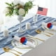 thumbnail image 5 of Servilleteros del Día de la Independencia | Decoración de mesa patriótica en rojo, blanco y azul | Accesorios de fiesta reutilizables y duraderos | Artículos para celebrar el 4 de Julio | Reuniones, 5 of 5