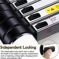 thumbnail image 2 of 5pcs Telescopic Ladder Spare Parts Switch,Telescopic Ladder Switch Lifting Ladder Accessories, Telescopic Extension Ladder Lock Mechanism Button Clip,Universal Switch Replacement Accessories, 2 of 8