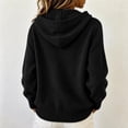 thumbnail image 4 of Azrian Women’s Button Down Hooded Knit Cardigan, Fall Winter Casual Knit OuterwearSizes S-3XL, 4 of 6