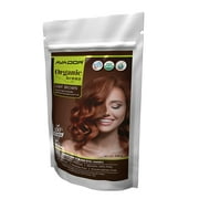 AVADOR Organic's Natural Organic Henna Light Brown Hair Color Powder Chemical Free Natural Henna For Hair and Beard Dye 100g