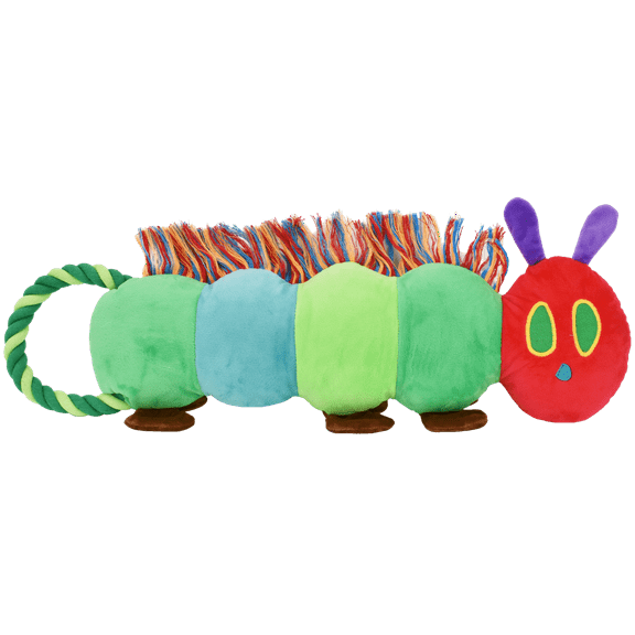 Multipet's Eric Carle™ Very Hungry Caterpillar Rope Tug Dog Toy, 24"