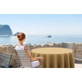 thumbnail image 2 of Vargottam Indoor/Outdoor Round Tablecloth 58 Inch Round Tablecloth Waterproof Patio Table Cloths, Spring/Summer Table Covers for Backyard Circular Table/BBQs/Picnic - Beige, 2 of 7