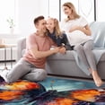 thumbnail image 4 of Butterfly High-Quality Polyester Door Rug - Durable Indoor Entry Mat with Right-Angle Design for Home or Office Use - Easy to Clean and Maintain - 24 x 36 inches, 4 of 6