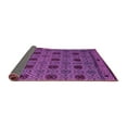 thumbnail image 2 of Ahgly Company Indoor Round Abstract Pink Modern Area Rugs, 8' Round, 2 of 4