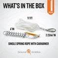 thumbnail image 4 of GroundGrabba Single Spring Rope with Carabiner, 4 of 4