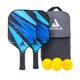 thumbnail image 1 of JOOLA Ben Johns Pickleball Set con 2 paletas de fibra de vidrio - Incluye 2 pelotas de Pickleball para interiores y 2 exteriores y bolsa - Juego de raquetas livianas para todos los niveles - Núcleo de, 1 of 1