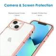 thumbnail image 5 of JETech Case Compatible with iPhone 13 Mini 5.4-Inch, Shockproof Phone Bumper Cover, Anti-Scratch Clear Back (Rose Gold), 5 of 6