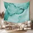 thumbnail image 2 of Turquoise Marble Tapestry for Bedroom Wall Hanging Tapestry, Nature Marble Stone Ripple Modern Art Ceiling Backdrop Tapestries Poster Blanket Wall Decor for Teens Room Living Room Dorm 59" x 90", 2 of 8