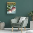 thumbnail image 4 of Canvas Wall Art - Debbi Wetzel 'Seed Packets 02 - Radish' Wall Art for Living Room, Bedroom, or Office Décor by Trademark Fine Art - 14 x 19 Inches, 4 of 4