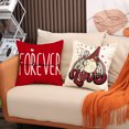 thumbnail image 3 of PRIYAL Happy Valentines Day Pillow Covers 18X18 inch Set of 4 for Valentines Decor For Valentines Day Throw Pillows Decorative Cushion Cases Valentine Decorations, 3 of 8