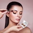 thumbnail image 3 of EeaseCA 8Pcs Rectangular Dumb Black Two Round Eye Shadow Boxes with Paste Mirror, 3 of 8