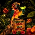 thumbnail image 4 of Solar-Powered Parrot Garden Light Parrot Solar Garden Light Colorful LED Outdoor Lamp Weatherproof Tropical Sculpture for Beach Party Backyard Tiki Bar Home Decoration C, 4 of 6