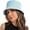 A-sc-skyblue, variant on Solid Color Bucket Hat for Women Summer Beach Fishmen Hat for Lady Adult Unisex Cap......