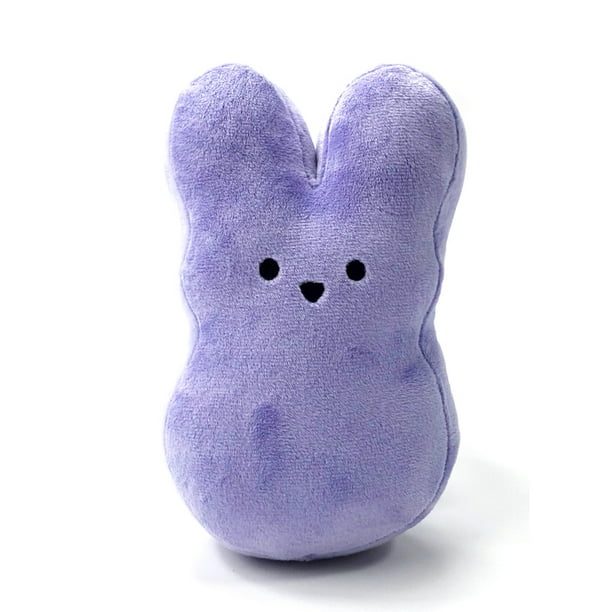 Muñeca de peluche Peeps Purple Rabbit de 15 cm en algodón y felpa
