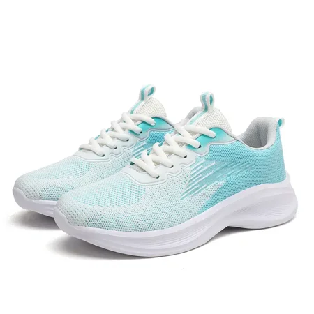 

Women‘s Leisure Knit Trainers Lightweight Low Top Soft Bottom Breathable Casual Shoes Women‘s Sneakers