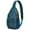 Blue-green-3, variant on Astral Gothic Sun and Moon Sling Bag Gothic Black and Gold Moon Chest Bag Versatile Wear for Men & Women, Hands-Free Option