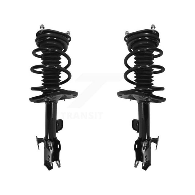 Transit Auto Front Complete Suspension Shocks Strut and Coil Spring Mount Assemblies Kit for Car 2006-2012 Toyota RAV4 Without Sport Package - Left Right Side (Driver Passenger) K78A-100103