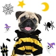 thumbnail image 5 of Yirtree Dog Hoodies Pet Bee Clothes Outfit Cat Warm Winter Sweater Coat Pullover Clothing Doggie Hooded Sweatshirts Puppy Apparel Cold Weather Costume, 5 of 8