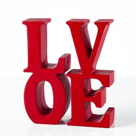 Torre & Tagus Word Art Resin Bookends - Love