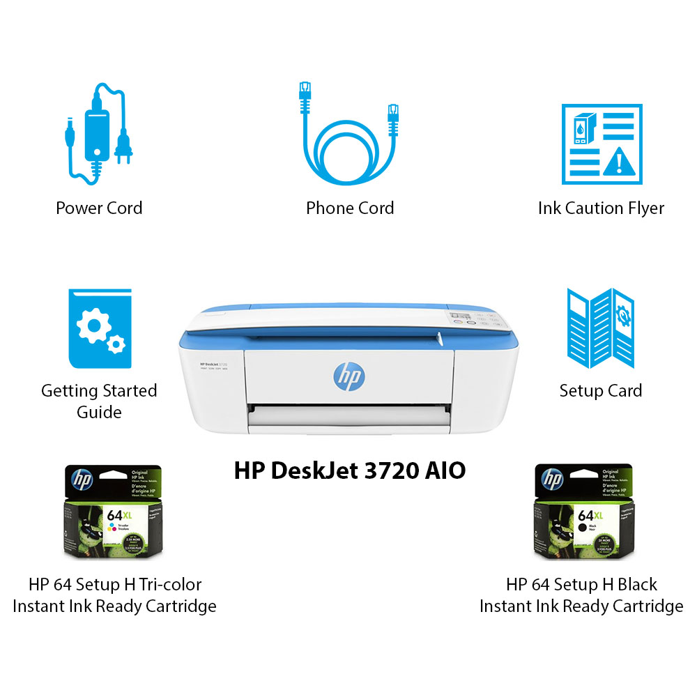 hp 3720 printer ink