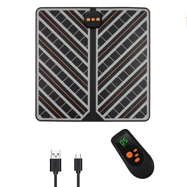 Masajeador de pies con almohadilla de masaje, máquina de masaje de pies con carga USB, huevos de colores