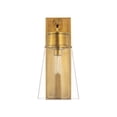 thumbnail image 4 of 1 Light Wall Sconce In Restoration Style-16 Inches Tall And 7.5 Inches Wide-Rubbed Brass  Finish Z-Lite 2300-1Sl-Rb, 4 of 5