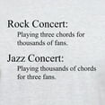 thumbnail image 3 of CafePress - Jazz Concert Light T Shirt - Men's Classic Graphic T-Shirt, 3 of 4