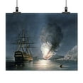 thumbnail image 2 of Print: The Explosion Of The United States Steam Frigate Missouri, At, 2 of 4