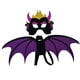 thumbnail image 2 of Disfraz de diablo para niños Ala de diablo para carnaval Accesorios para niños Violeta 6 a 15 años, 2 of 9