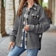 thumbnail image 1 of Puntoco Coat Chaqueta De Punto Estampada Para Mujer Camisa A Cuadros Suelta Chaqueta De Solapa De Manga Larga Liquidación Puntoco Puntoco-1, 1 of 4