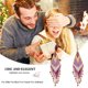 thumbnail image 5 of Pendientes de borla con cuentas estilo Boho - Pendientes colgantes de borla con cuentas hechos a mano, 5 of 5