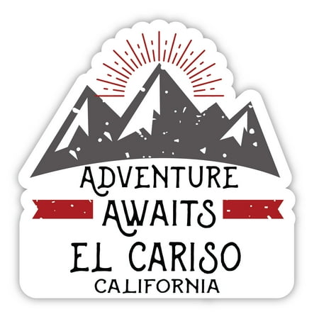 

El Cariso California Souvenir 4-Inch Magnet Adventure Awaits Design