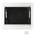 thumbnail image 2 of Rv Tinted Exit Window, 20 X 16in Tempered Glass Waterproof Black Rv Push Out Window with Screen and Sunshade for  Trailer, 2 of 7