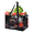 Multicolor 2, variant on CURLYOOT Steam Engine Old Train Reusable Grocery Bag, Foldable Shopping Tote Bag with Reinforced Handles, Large Kitchen Grocery Bags for Shopping Groceries Picnic