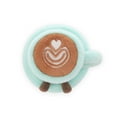 thumbnail image 5 of Apricot Lamb Mint Green Leisure Coffee Plush Toy for Kids 3.1 Inches, 5 of 6