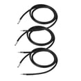 thumbnail image 1 of segolike 3x 3mm Silicone RUBBER Cord Choker NECKLACE W Stainless Steel Clasp 12 24 Inches, 1 of 9