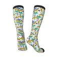 thumbnail image 4 of Haiem Summer Leopard Socks, Funny Novelty Crazy Design Cotton Socks Sports Socks Knee High Socks For Men, Women,1Pairs - Gift For Working Friends, 4 of 9