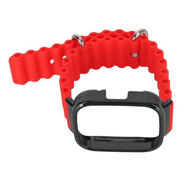 Pulsera de reloj inteligente ANGGREK 2 en 1 Estuche protector Ajustable para correr