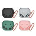 thumbnail image 6 of Silicone Earphone Case with Retro Console Design, Wireless Charging Support, and Anti-Lost Carabiner for Specific Earbuds, 6 of 6