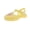 Yellow, variant on Toddler Girls Jelly Sandals Kids Closed Toe Cute Heart Summer Flat Sandals Summer Beach Comfortable School Slides