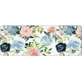 thumbnail image 1 of Cute Floral Large Gaming Mouse Pad - Green Leaf Flower XL Computer Desk Mat, Long Extended Non-Slip Base, Ideal for Office Work and Home, 31.5x11.8 Inch, 1 of 6