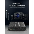 thumbnail image 6 of USB Bluetooth 5.0 Amplifier 2.1 3 Channel Super Bass Support USB Lossless Music Play with Remote Control Digital Amp LP-838-Black, 6 of 10