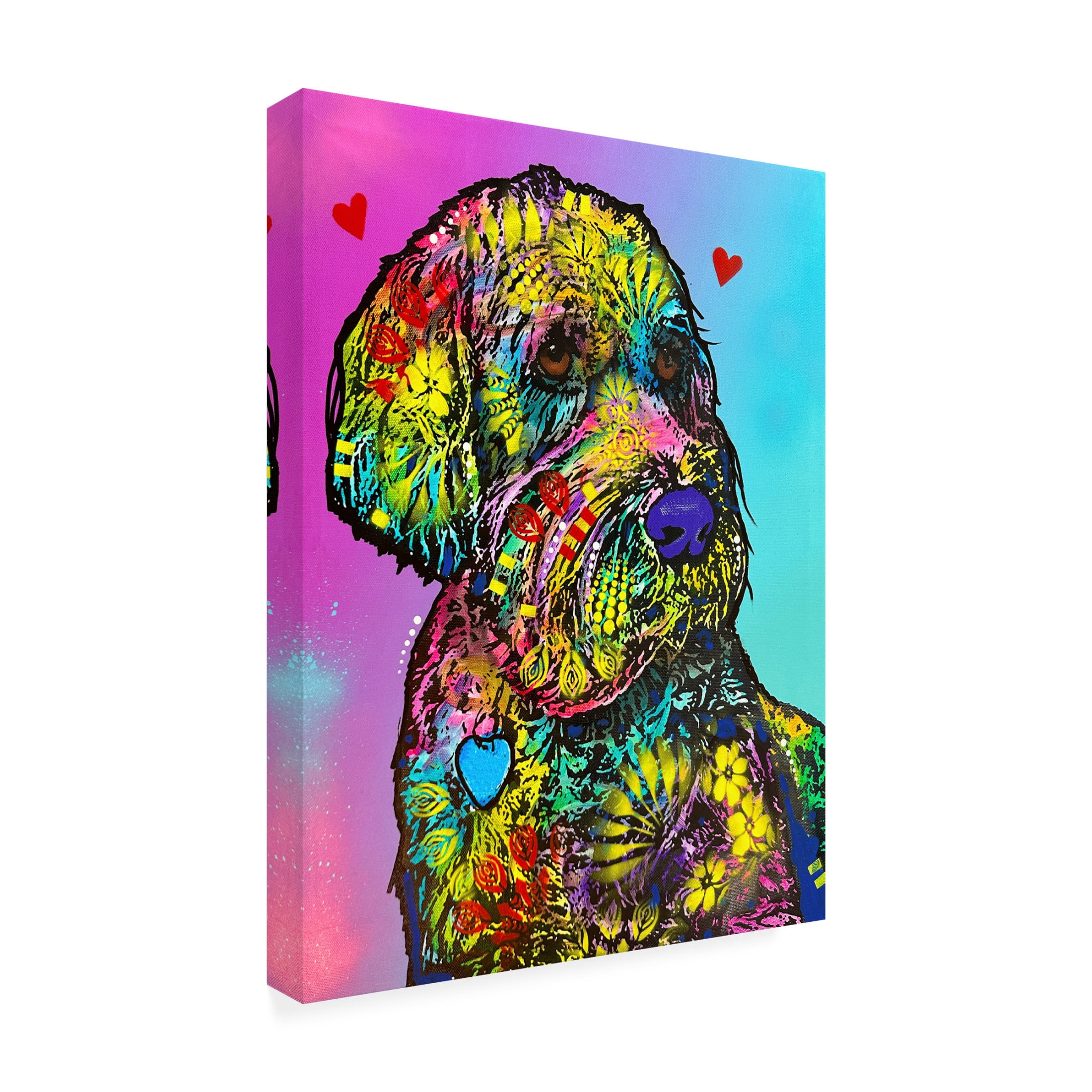 Canvas Wall Art - Dean Russo- Exclusive 'Dapper' Wall Art for Living Room, Bedroom, or Office Décor by Trademark Fine Art - 18 x 24 Inches