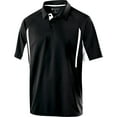 thumbnail image 4 of Holloway Sportswear 2XL Avenger Polo Black/White 222530, 4 of 4