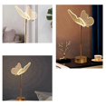 thumbnail image 5 of Butterfly Table Lamp USB 1800 MAh Rechargeable Ambiance Night Lights 3 Color Light Changing LED Desk Lights, 5 of 5
