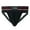 Black, variant on Golberg Men's Athletic Supporter - Contoured Waistband for Comfort - Multiple Sizes and Colors