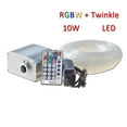 thumbnail image 2 of 10W Optic Fiber RGBW Twinkle LED Star Ceiling Light Kit, 250pcs 0.75mm Fibra Optica LED ,Easy Installation, 2 of 4