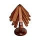 thumbnail image 4 of Salvamanteles de madera para platos calientes tapete de mesa de madera multifunción reutilizable cocina almohadillas calientes de madera salvamanteles, 4 of 8