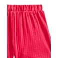 thumbnail image 3 of Wonder Nation Toddler Girls Ribbed Tank Top and Shorts 2-Piece Set, Sizes 12M–5T, 3 of 3